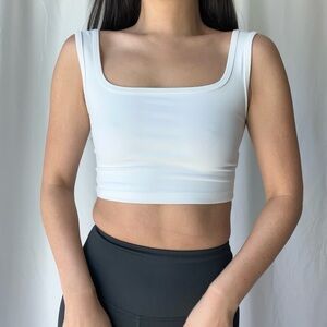 Thirty Years Crop Top In White